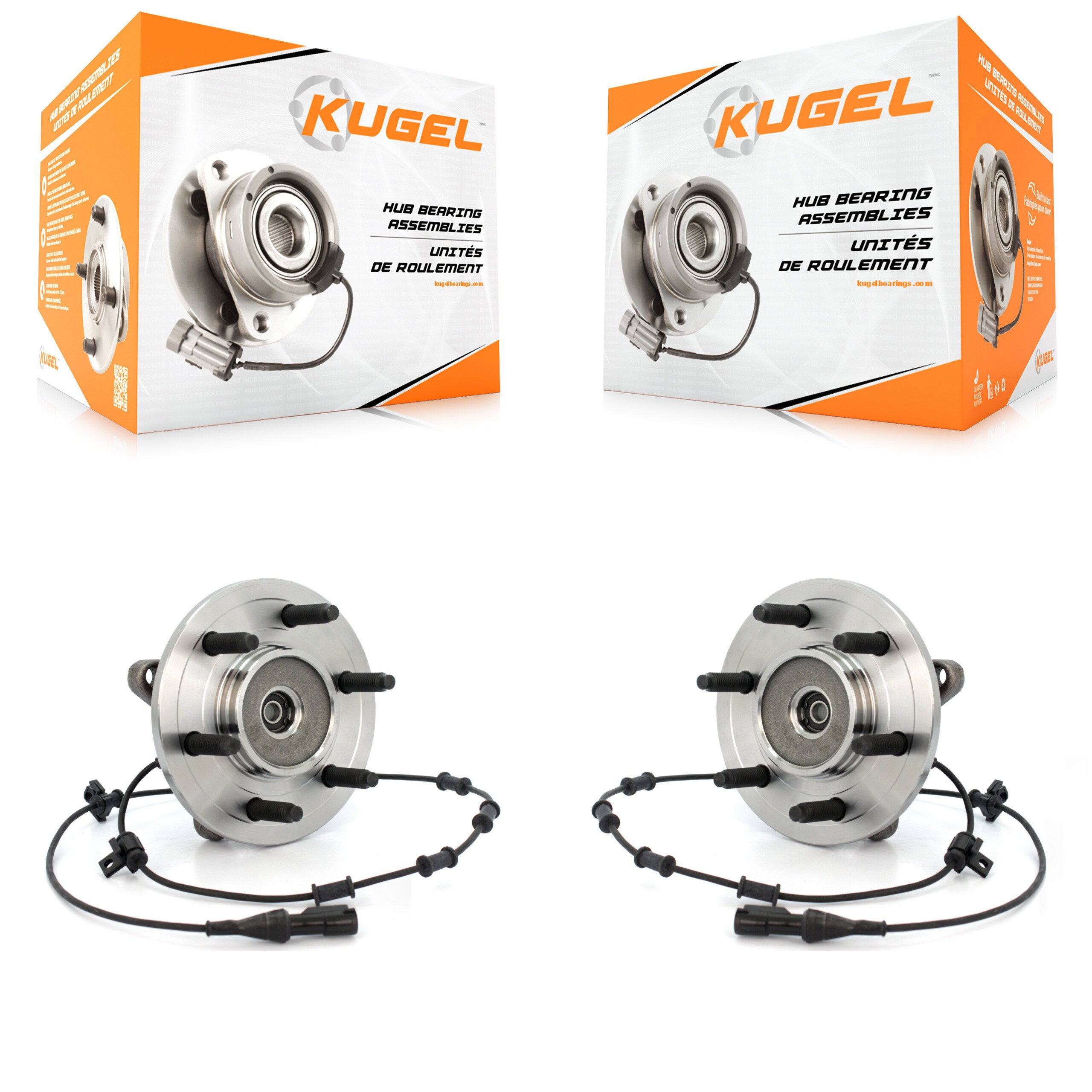 Kugel K70-100394 Wheel Bearing and Hub Assembly for 2000-2006 Lincoln Navigator, Ford Expedition product image