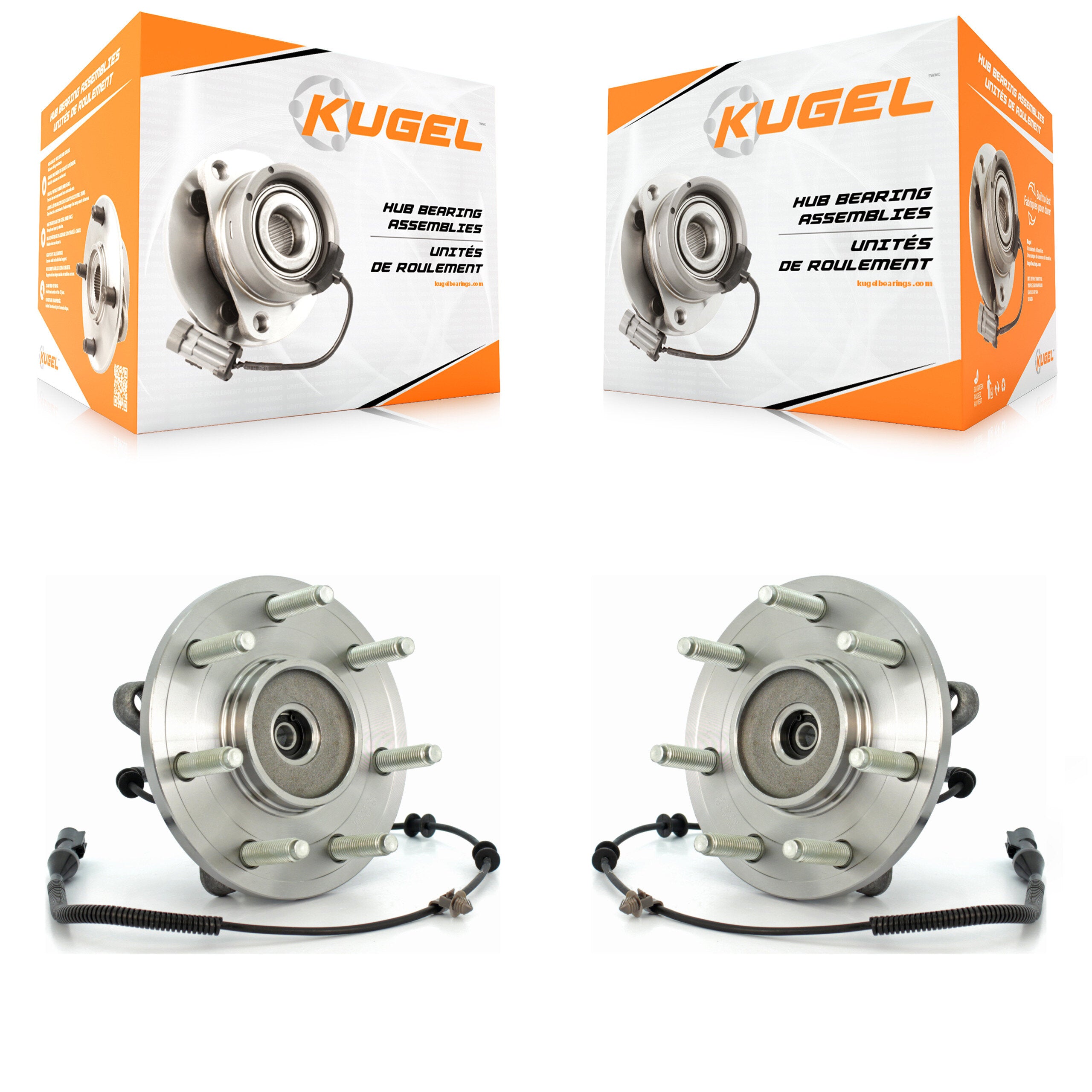 Kugel K70-100416 Wheel Bearing and Hub Assembly for 2005-2008 Ford F-150, Lincoln Mark LT product image