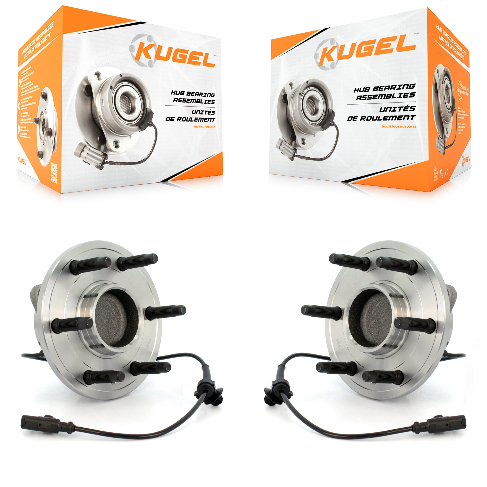 Kugel K70-100429 Wheel Bearing and Hub Assembly for 2007-2014 Cadillac Escalade ESV, Cadillac Escalade, Chevrolet Avalanche & more product image