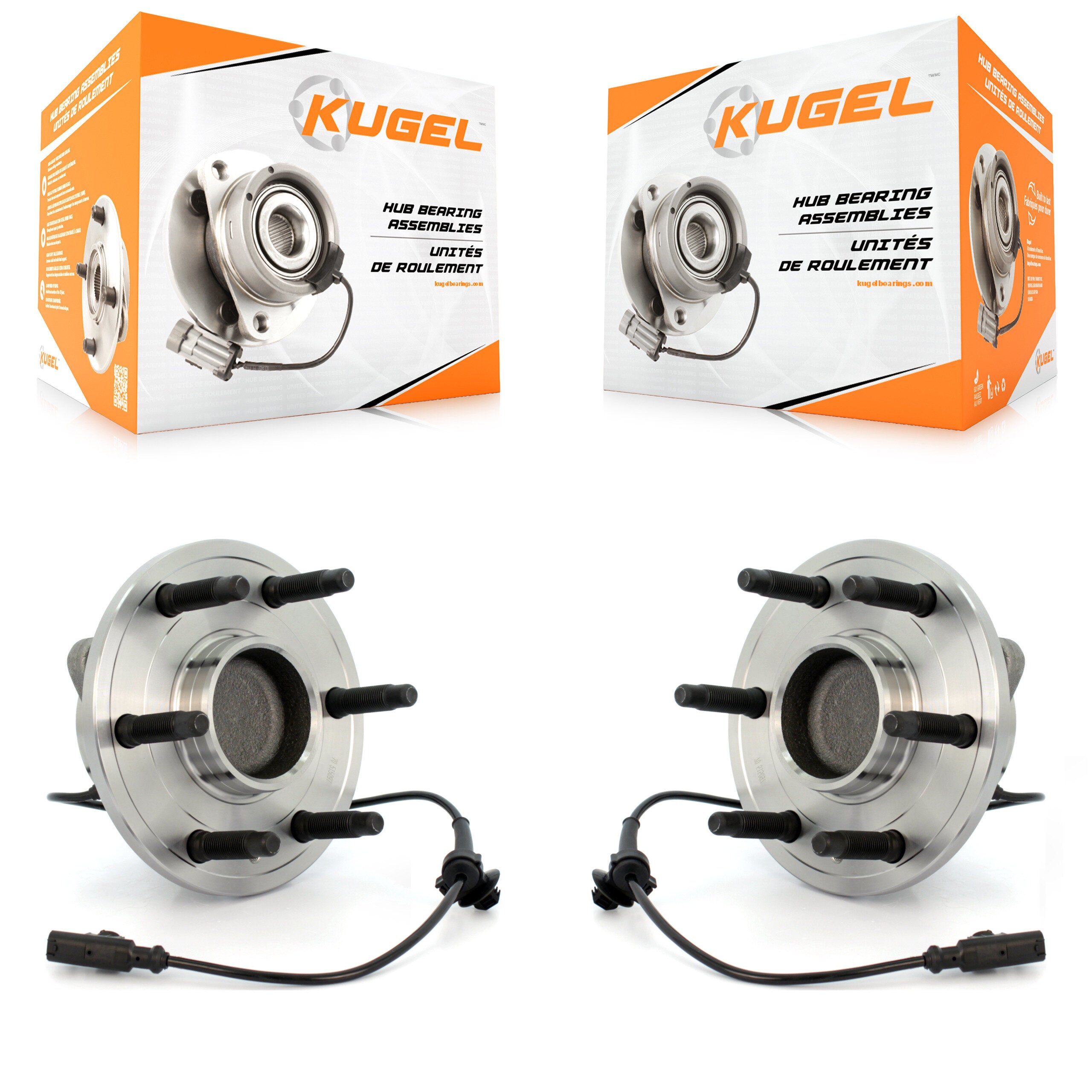 Kugel K70-100429 Wheel Bearing and Hub Assembly for 2007-2014 Cadillac Escalade ESV, Cadillac Escalade, Chevrolet Avalanche & more product image