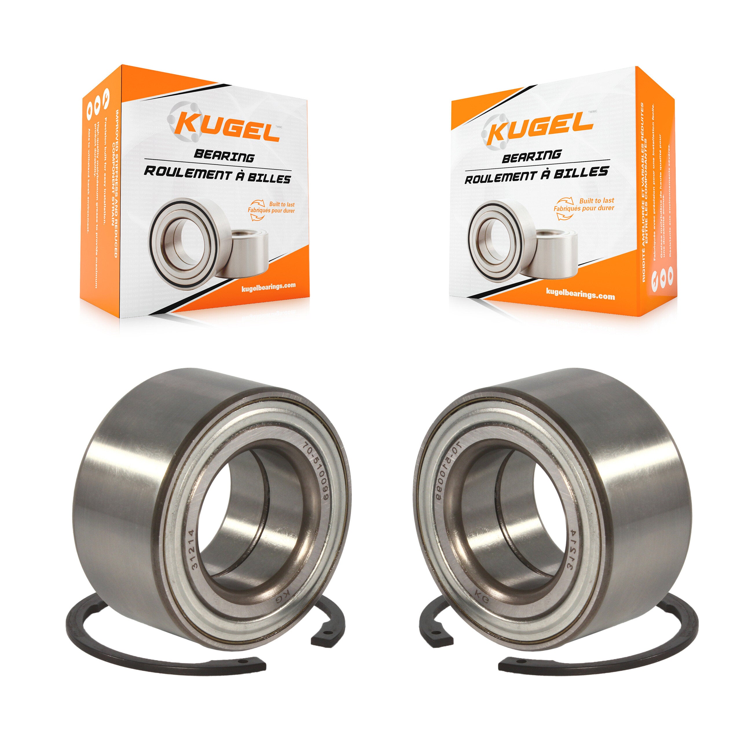 K70-100536_Kugel_Front_Wheel Bearing Kit