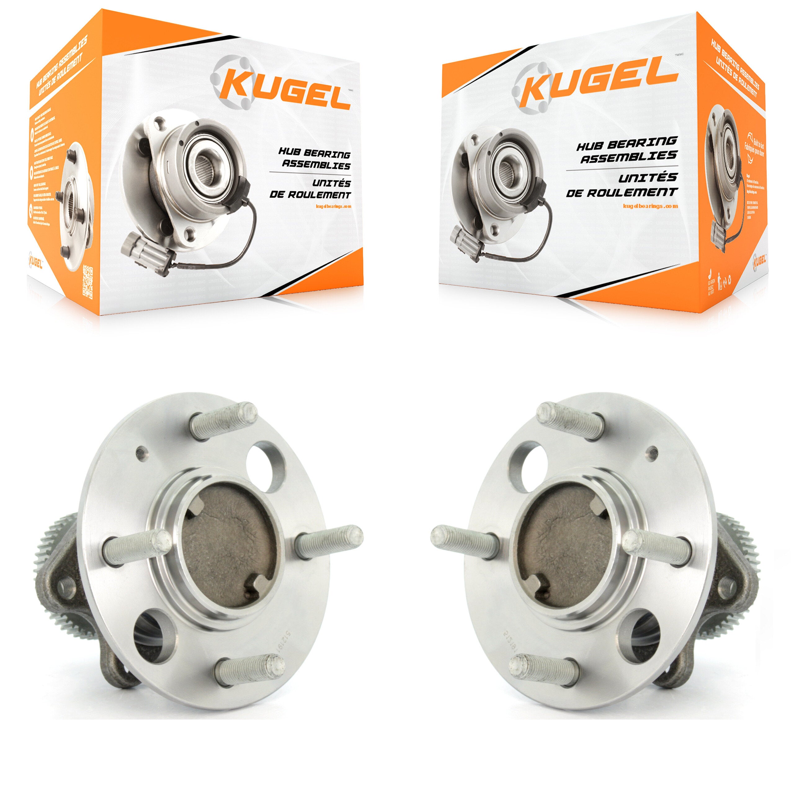 Kugel K70-100594 Wheel Bearing and Hub Assembly for 1999-2006 Kia Magentis, Kia Optima, Hyundai Sonata product image