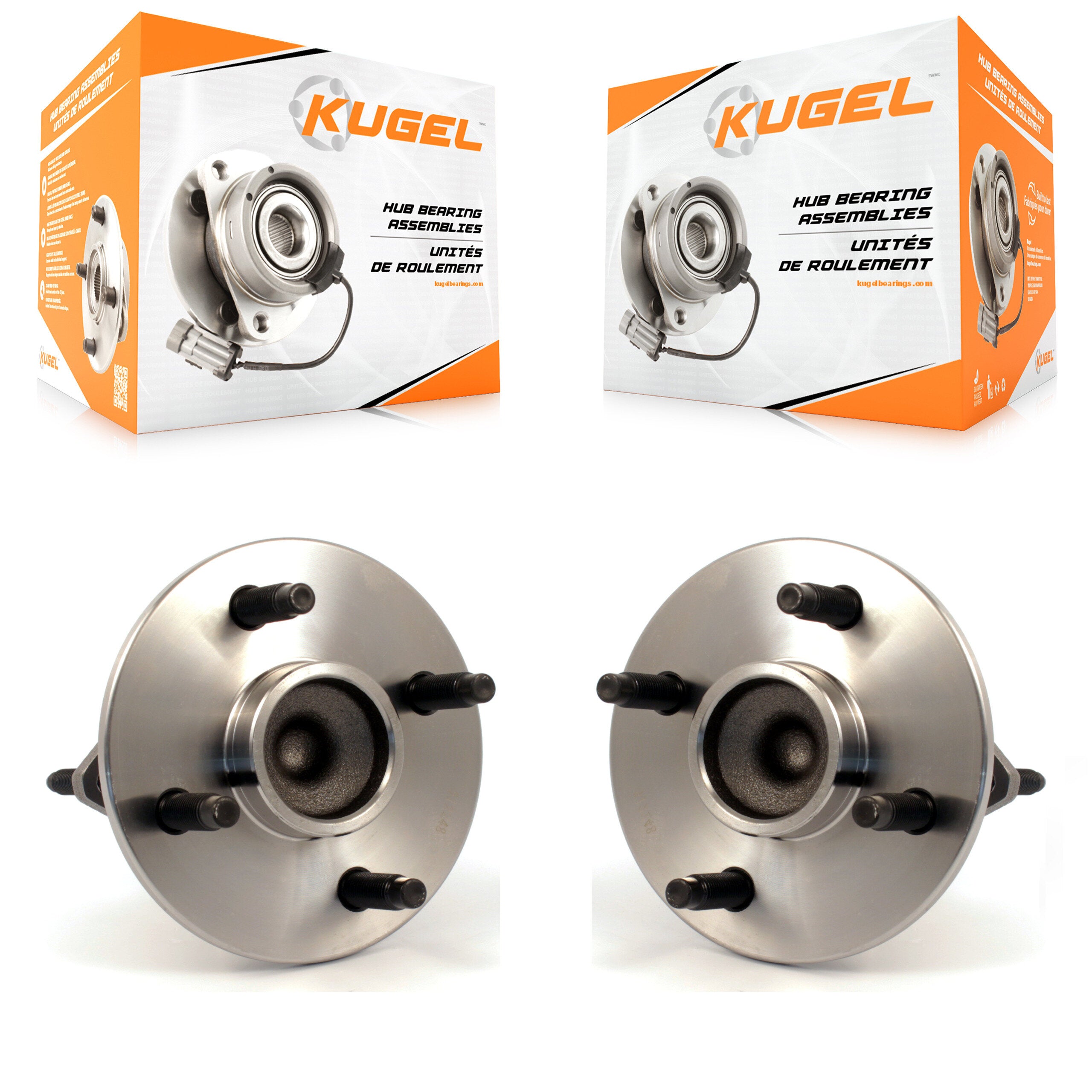 Kugel K70-100617 Wheel Bearing and Hub Assembly for 2003-2010 Pontiac G5, Chevrolet Cobalt, Pontiac Pursuit & more product image