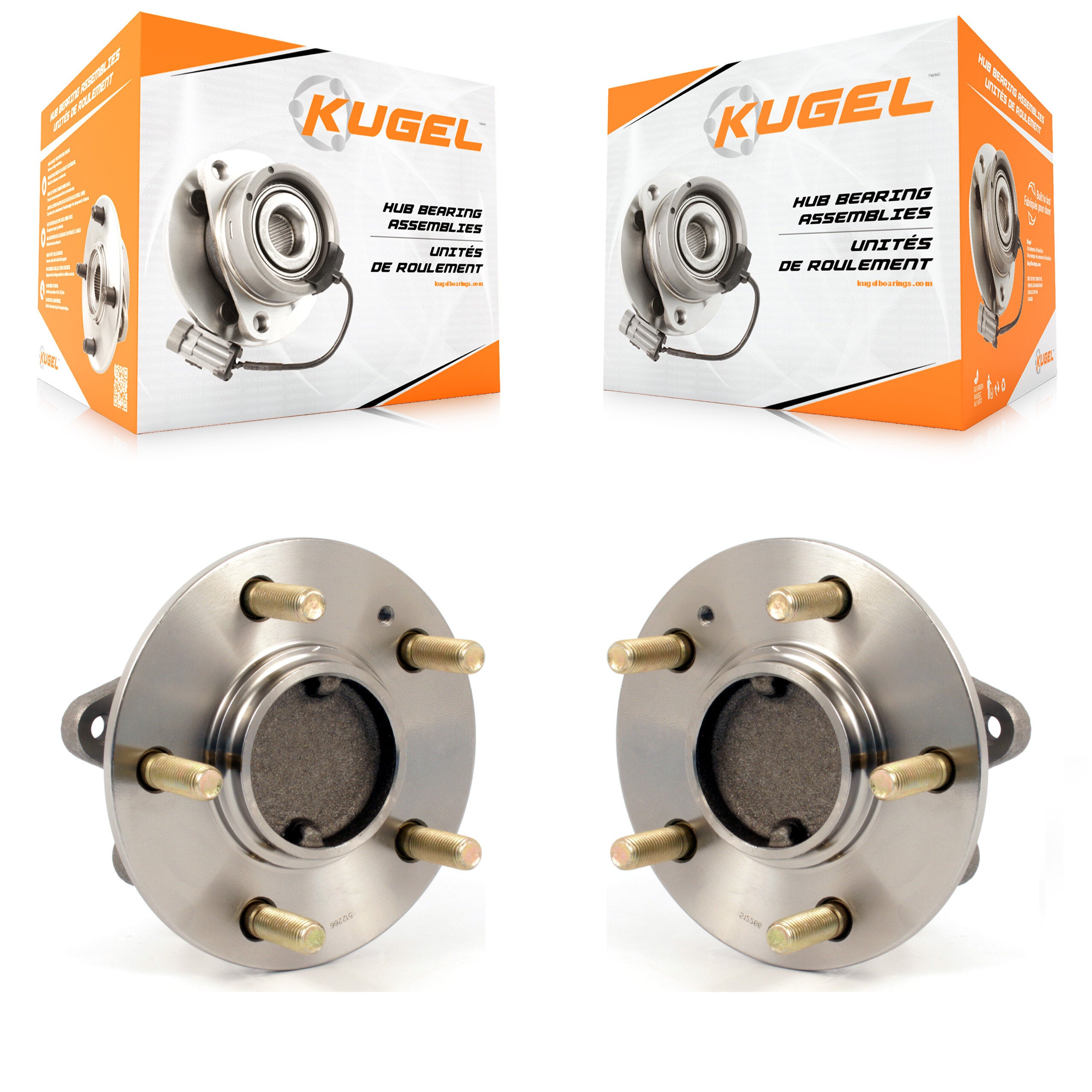 Kugel K70-100624 Wheel Bearing and Hub Assembly for 2006-2009 Kia Optima, Hyundai Sonata, Kia Magentis product image