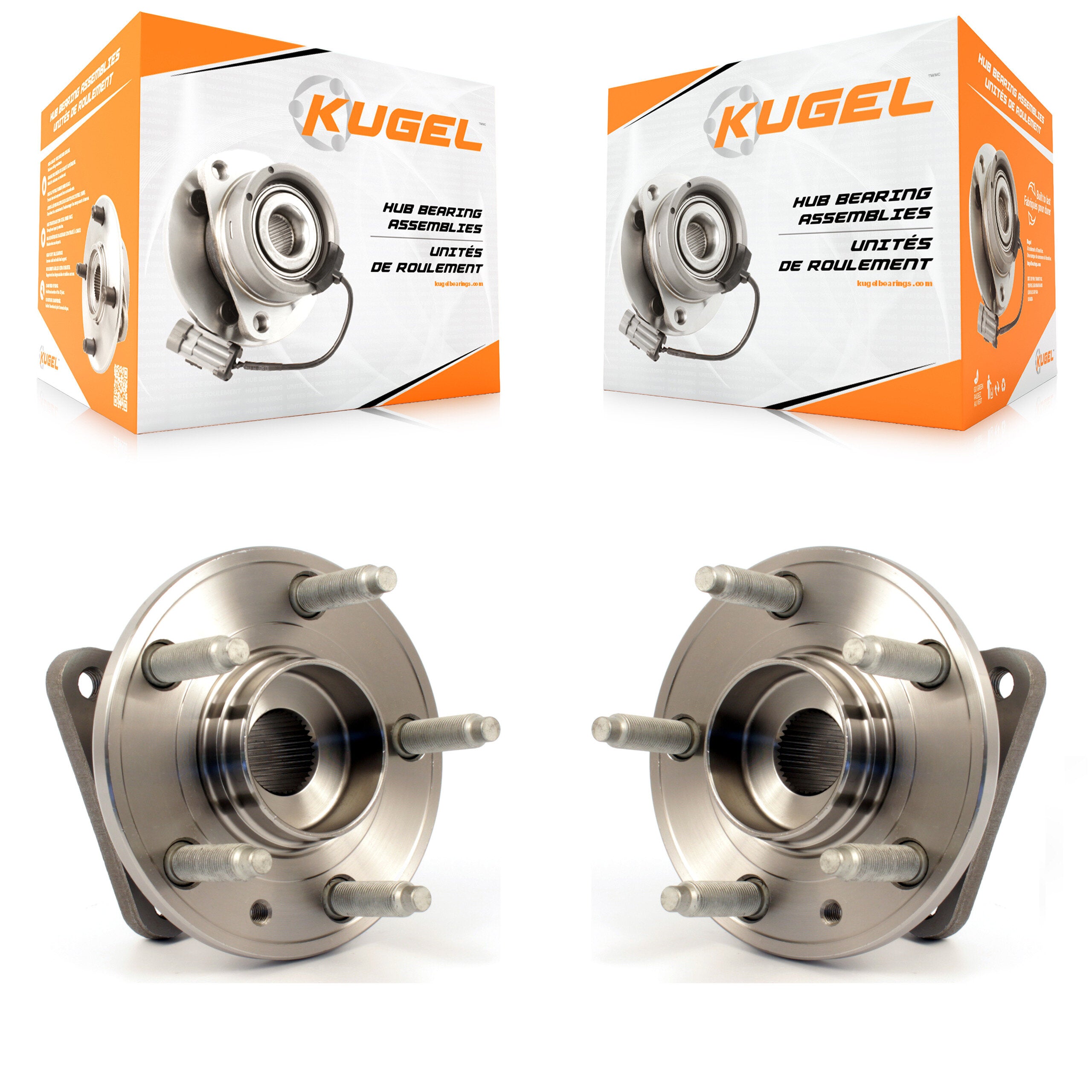 Kugel K70-100641 Wheel Bearing and Hub Assembly for 2005-2009 Ford Taurus, Ford Taurus X, Mercury Sable & more product image