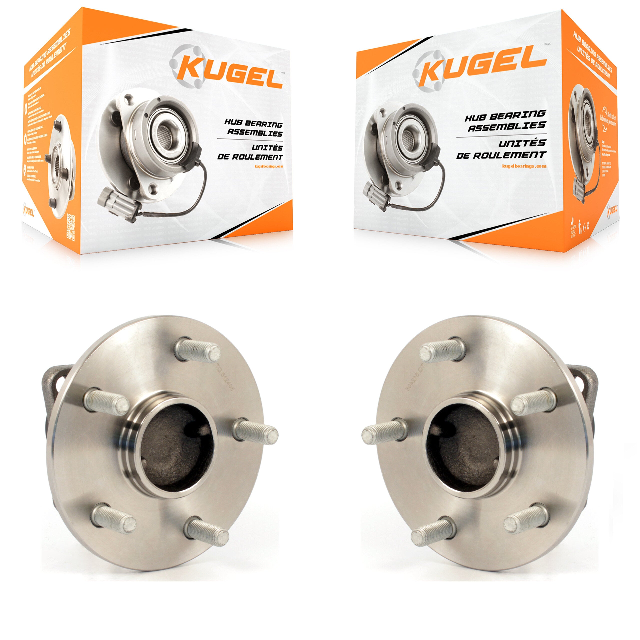 Kugel K70-100715 Wheel Bearing and Hub Assembly for 2009-2013 Toyota Matrix, Pontiac Vibe product image