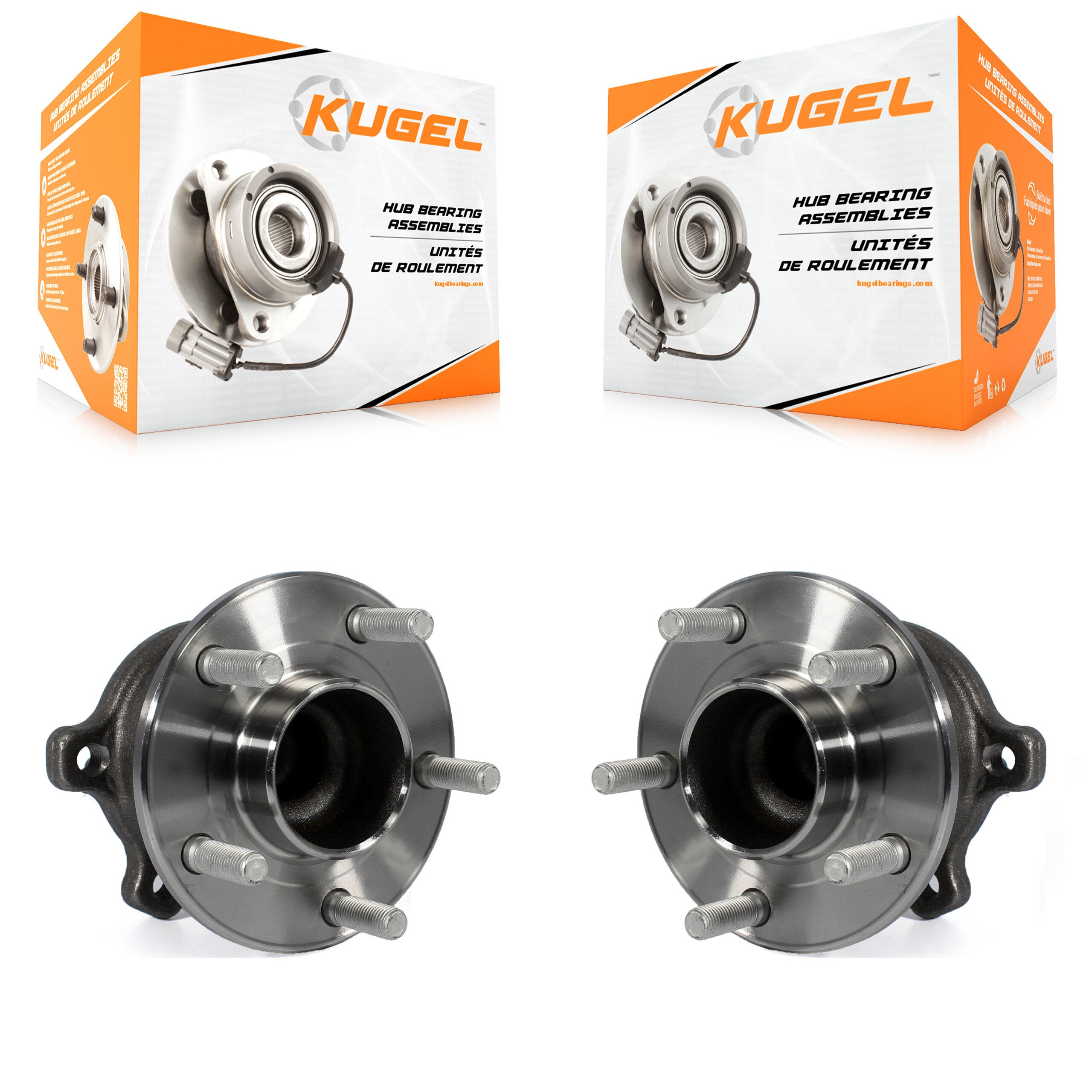 Kugel K70-100750 Wheel Bearing and Hub Assembly for 2013-2019 Lincoln MKC, Ford C-Max, Ford Escape product image