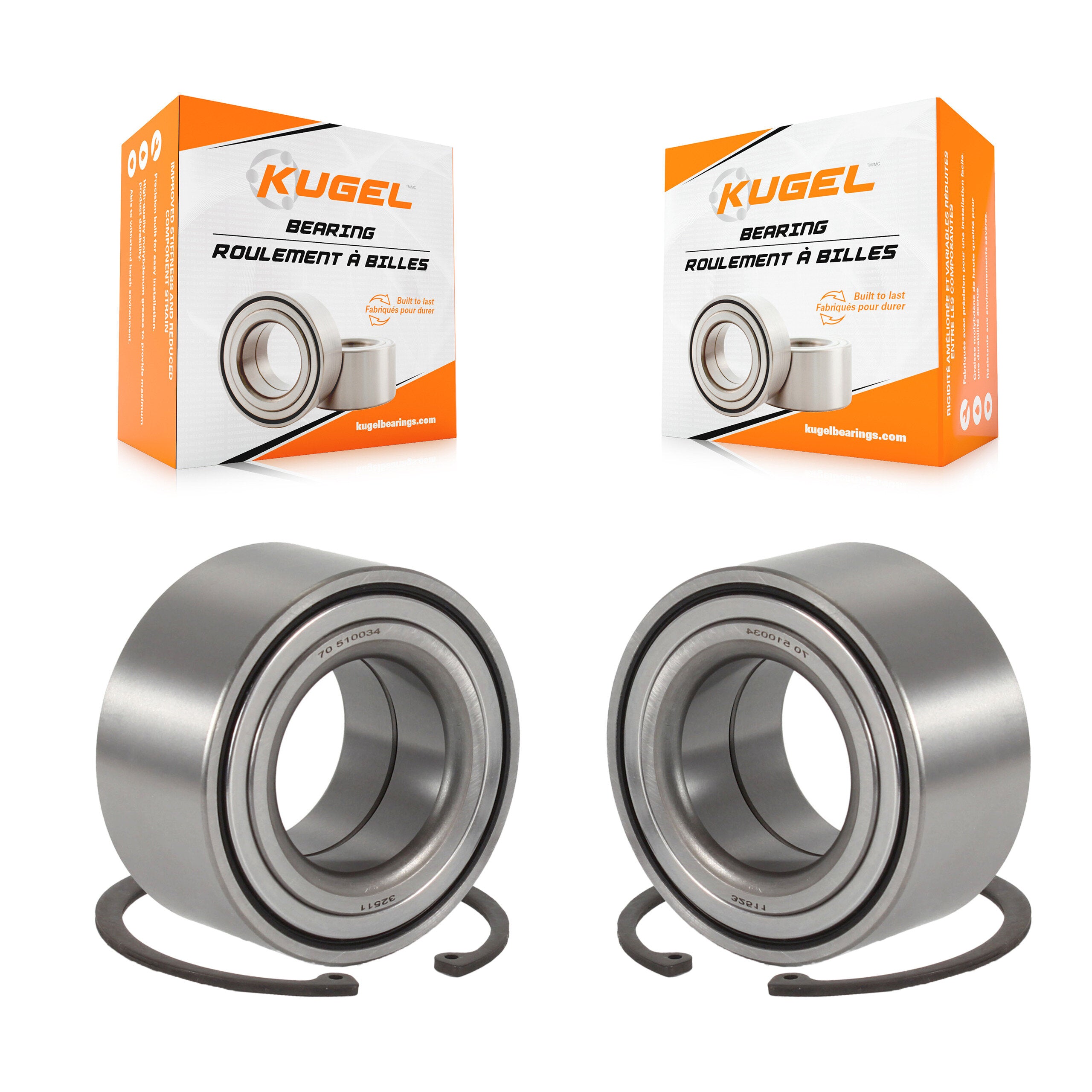 K70-101338_Kugel_Front Inner_Wheel Bearing Kit