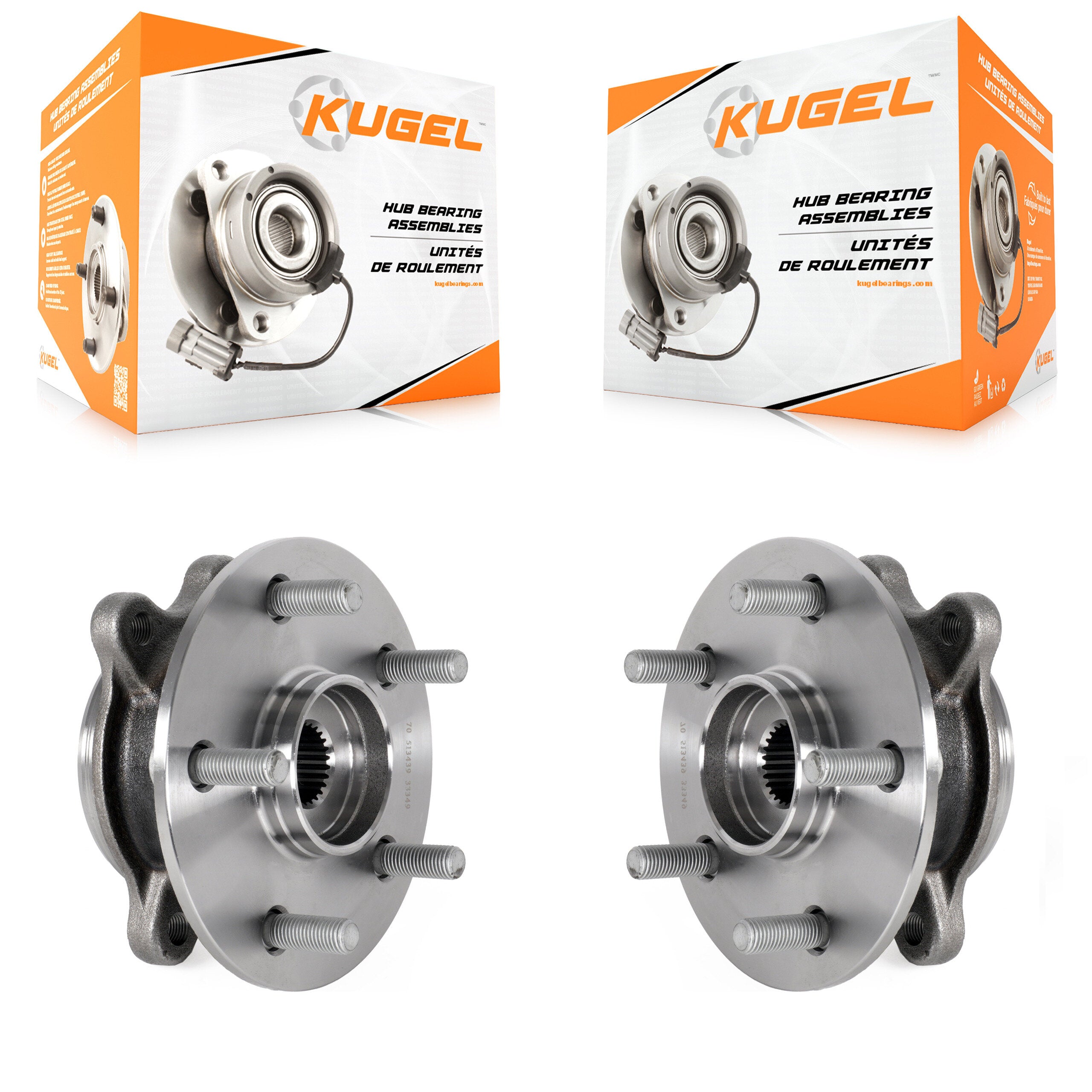 K70-101808_Kugel_Front_Wheel Bearing Hub Assembly Kit