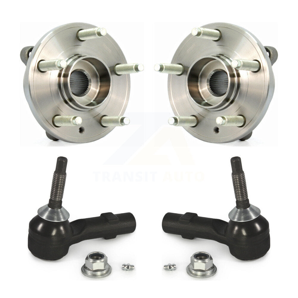Transit Auto K77-100130 Wheel Bearing and Hub Assembly for 2009-2019 Ford Taurus, Lincoln MKT, Ford Flex & more product image
