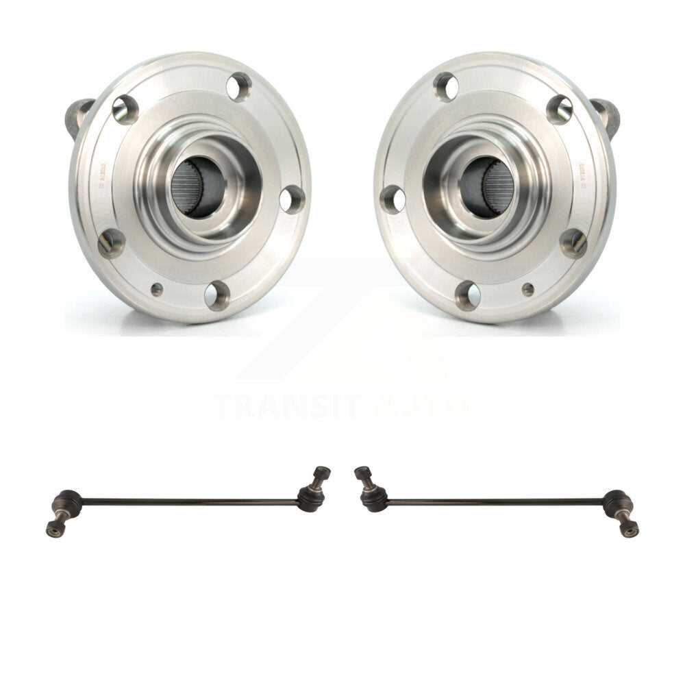 Transit Auto K77-100277 Wheel Bearing and Hub Assembly for 2005-2022 Volkswagen Passat, Volkswagen Tiguan Limited, Audi Q3 & more product image