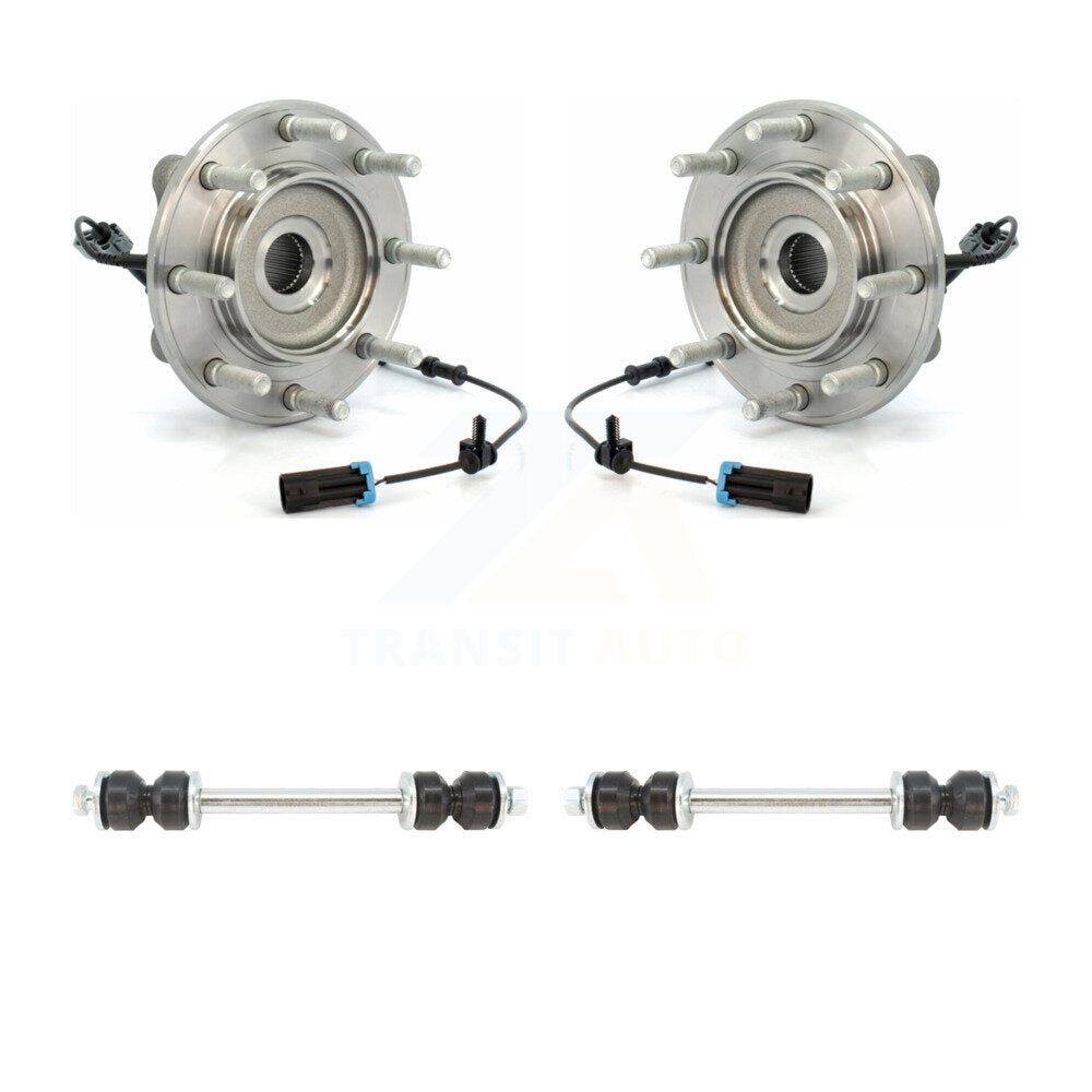 Transit Auto K77-100578 Wheel Bearing and Hub Assembly for 2007-2010 Chevrolet Silverado 3500 HD, GMC Sierra 3500 HD product image