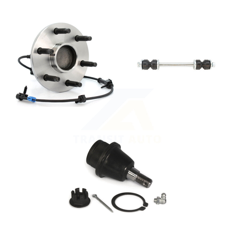 Transit Auto K77-100911 Wheel Bearing and Hub Assembly for 2000-2014 Chevrolet Silverado 1500 Classic, GMC Sierra 1500 Classic, Chevrolet Silverado 1500 & more product image