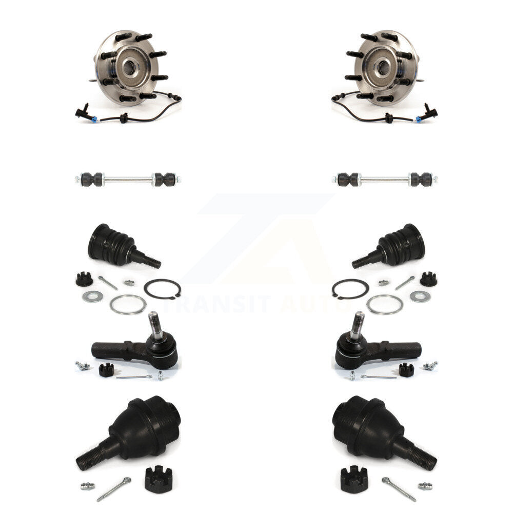 Transit Auto K77-102403 Wheel Bearing and Hub Assembly for 2007-2010 Hummer H2, Chevrolet Silverado 2500 HD, Chevrolet Silverado 3500 HD & more - Front product image