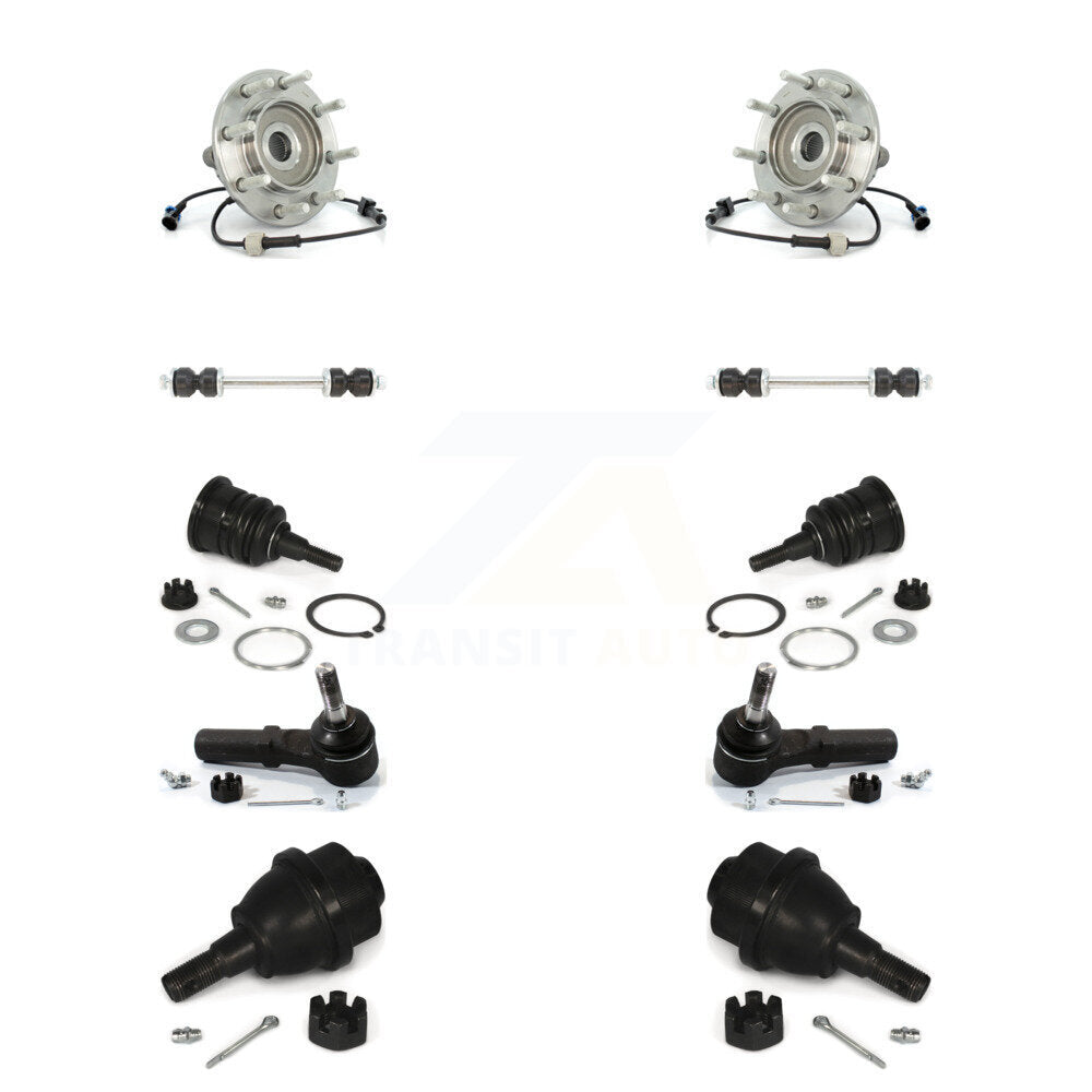 Transit Auto K77-102406 Wheel Bearing and Hub Assembly for 2001-2007 Chevrolet Silverado 3500 Classic, GMC Sierra 3500 Classic, Chevrolet Silverado 3500 & more - Front product image
