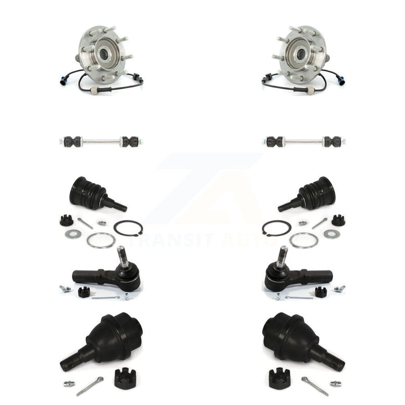 Transit Auto K77-102406 Wheel Bearing and Hub Assembly for 2001-2007 Chevrolet Silverado 3500 Classic, GMC Sierra 3500 Classic, Chevrolet Silverado 3500 & more - Front product image
