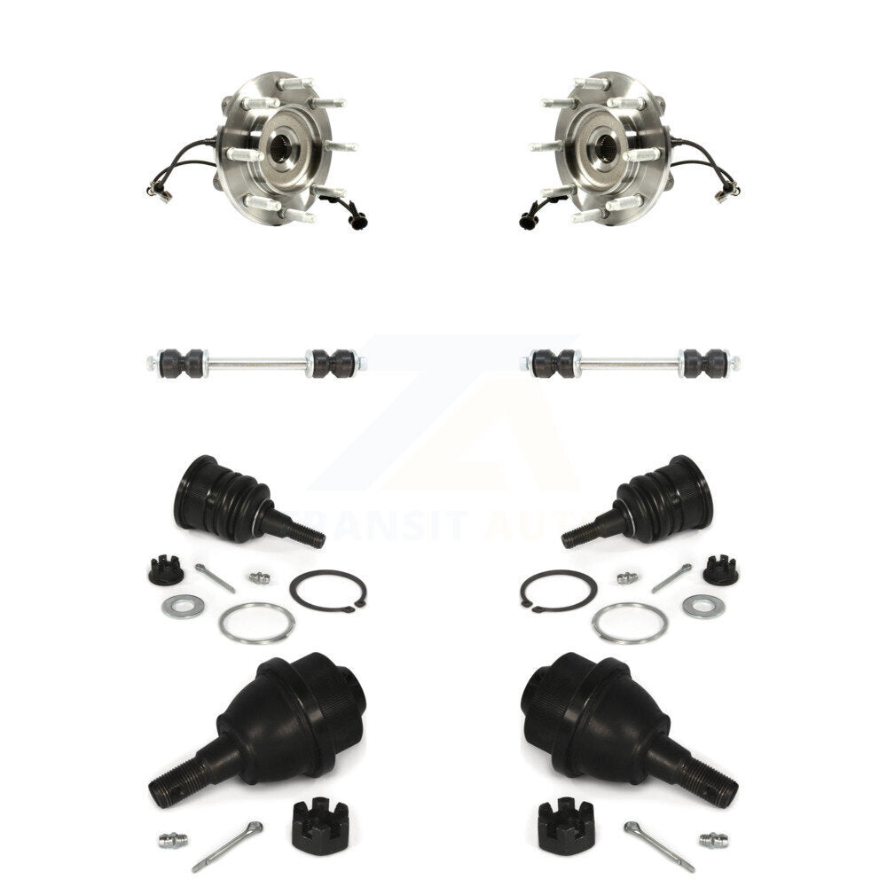 Transit Auto K77-102408 Wheel Bearing and Hub Assembly for 2001-2007 Chevrolet Silverado 1500 HD Classic, Chevrolet Silverado 2500 HD Classic, GMC Sierra 1500 HD Classic & more - Front product image