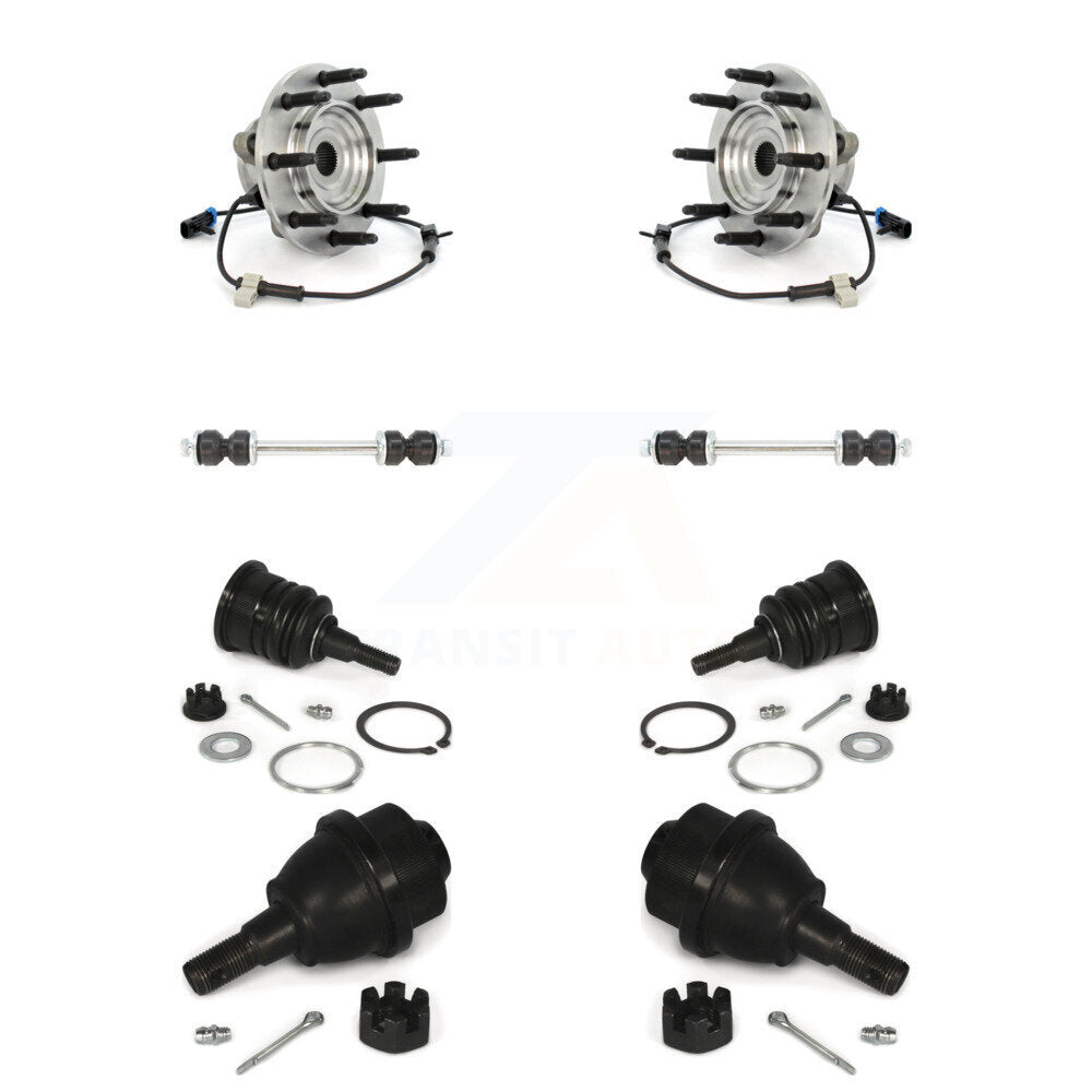 Transit Auto K77-102409 Wheel Bearing and Hub Assembly for 1999-2007 Chevrolet Silverado 1500 HD Classic, Chevrolet Silverado 2500 HD Classic, Chevrolet Silverado 3500 Classic & more - Front product image