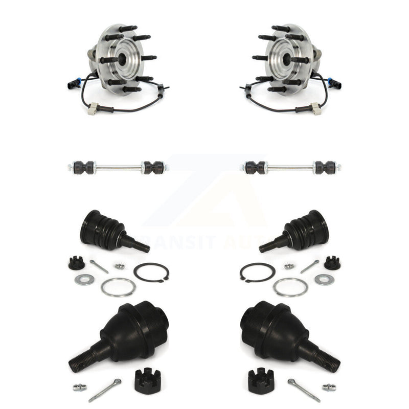 Transit Auto K77-102409 Wheel Bearing and Hub Assembly for 1999-2007 Chevrolet Silverado 1500 HD Classic, Chevrolet Silverado 2500 HD Classic, Chevrolet Silverado 3500 Classic & more - Front product image