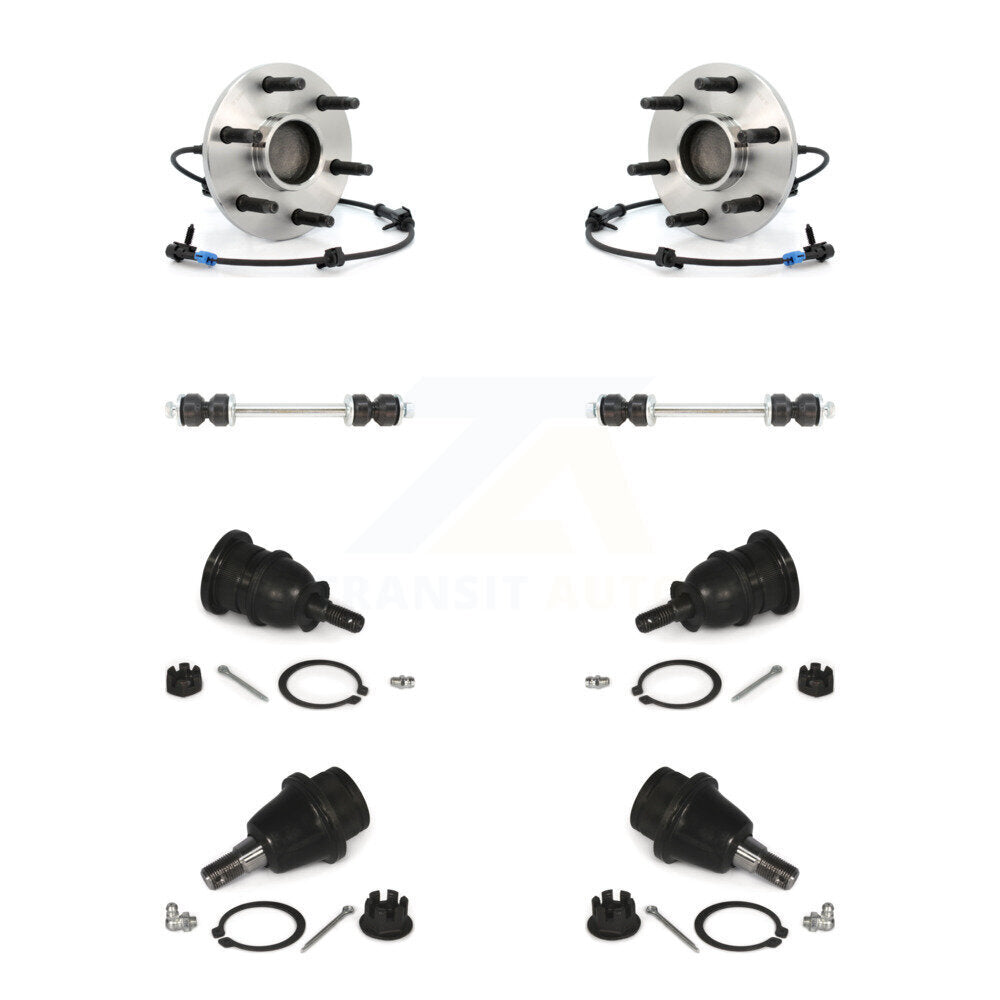 Transit Auto K77-102411 Wheel Bearing and Hub Assembly for 2000-2014 Chevrolet Silverado 1500 Classic, GMC Sierra 1500 Classic, Chevrolet Silverado 1500 & more - Front product image