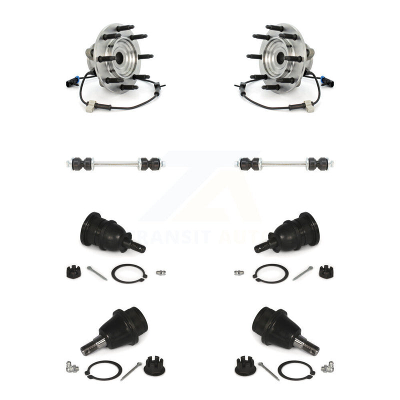 Transit Auto K77-102412 Wheel Bearing and Hub Assembly for 2001-2007 Chevrolet Silverado 1500 Classic, GMC Sierra 1500 Classic, Chevrolet Silverado 1500 & more - Front product image