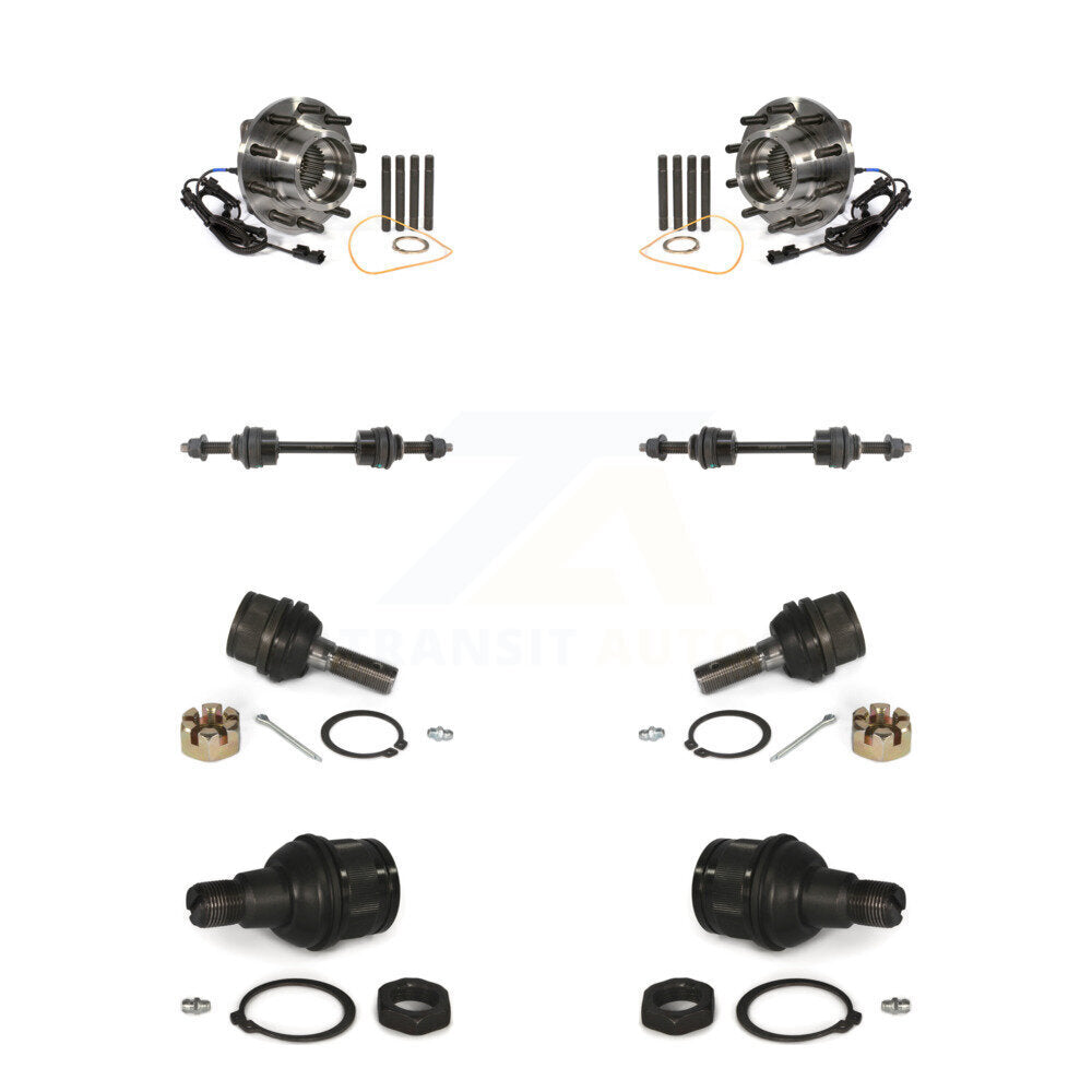 Transit Auto K77-102413 Wheel Bearing and Hub Assembly for 2011-2016 Ford F-450 Super Duty - Front product image