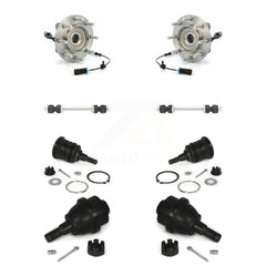 Transit Auto K77-102414 Wheel Bearing and Hub Assembly for 2007-2010 Chevrolet Silverado 3500 HD, GMC Sierra 3500 HD - Front product image