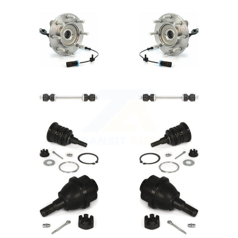 Transit Auto K77-102414 Wheel Bearing and Hub Assembly for 2007-2010 Chevrolet Silverado 3500 HD, GMC Sierra 3500 HD - Front product image
