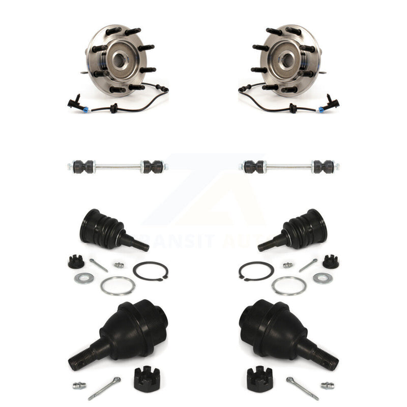 Transit Auto K77-102415 Wheel Bearing and Hub Assembly for 2007-2010 Hummer H2, Chevrolet Silverado 2500 HD, Chevrolet Silverado 3500 HD & more - Front product image