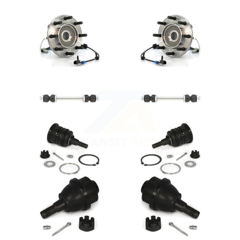 Transit Auto K77-102417 Wheel Bearing and Hub Assembly for 2001-2007 Chevrolet Silverado 3500 Classic, GMC Sierra 3500 Classic, Chevrolet Silverado 3500 & more - Front product image