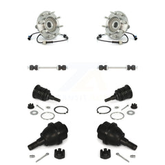 Transit Auto K77-102418 Wheel Bearing and Hub Assembly for 2001-2007 Chevrolet Silverado 3500 Classic, GMC Sierra 3500 Classic, Chevrolet Silverado 3500 & more - Front product image