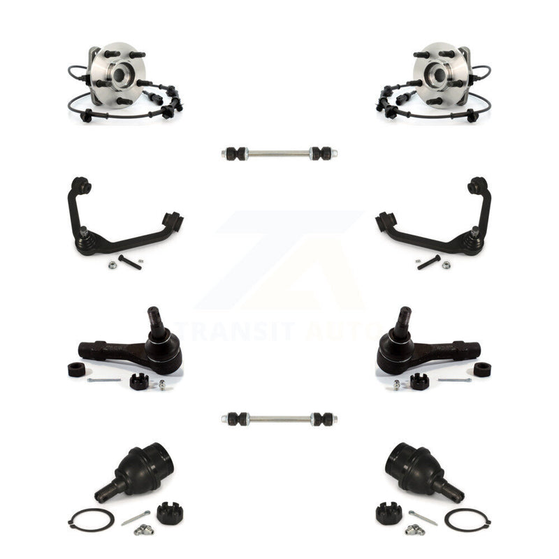 Transit Auto K77-102434 Wheel Bearing and Hub Assembly for 2000-2002 Ford Ranger, Mazda B3000, Mazda B4000 - Front product image