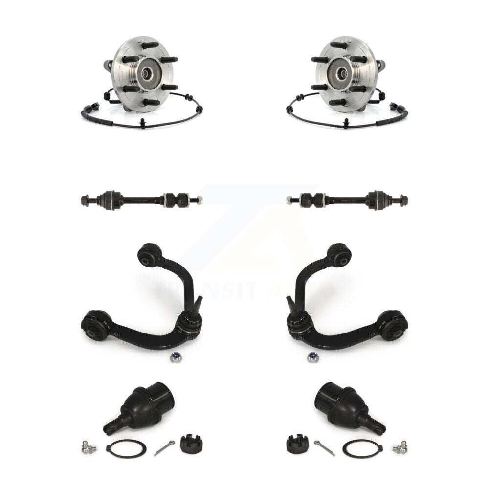 Transit Auto K77-102444 Wheel Bearing and Hub Assembly for 2006-2008 Ford F-150, Lincoln Mark LT - Front product image