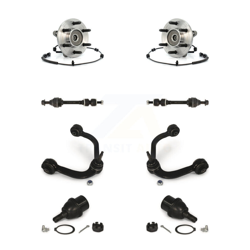 Transit Auto K77-102444 Wheel Bearing and Hub Assembly for 2006-2008 Ford F-150, Lincoln Mark LT - Front product image