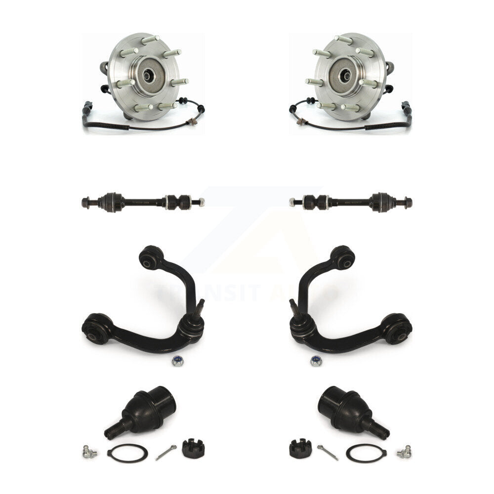 Transit Auto K77-102445 Wheel Bearing and Hub Assembly for 2006-2008 Ford F-150, Lincoln Mark LT - Front product image