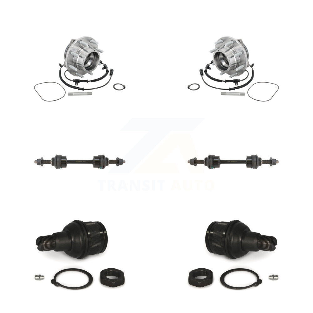 Transit Auto K77-102471 Wheel Bearing and Hub Assembly for 2011-2016 Ford F-450 Super Duty - Front product image