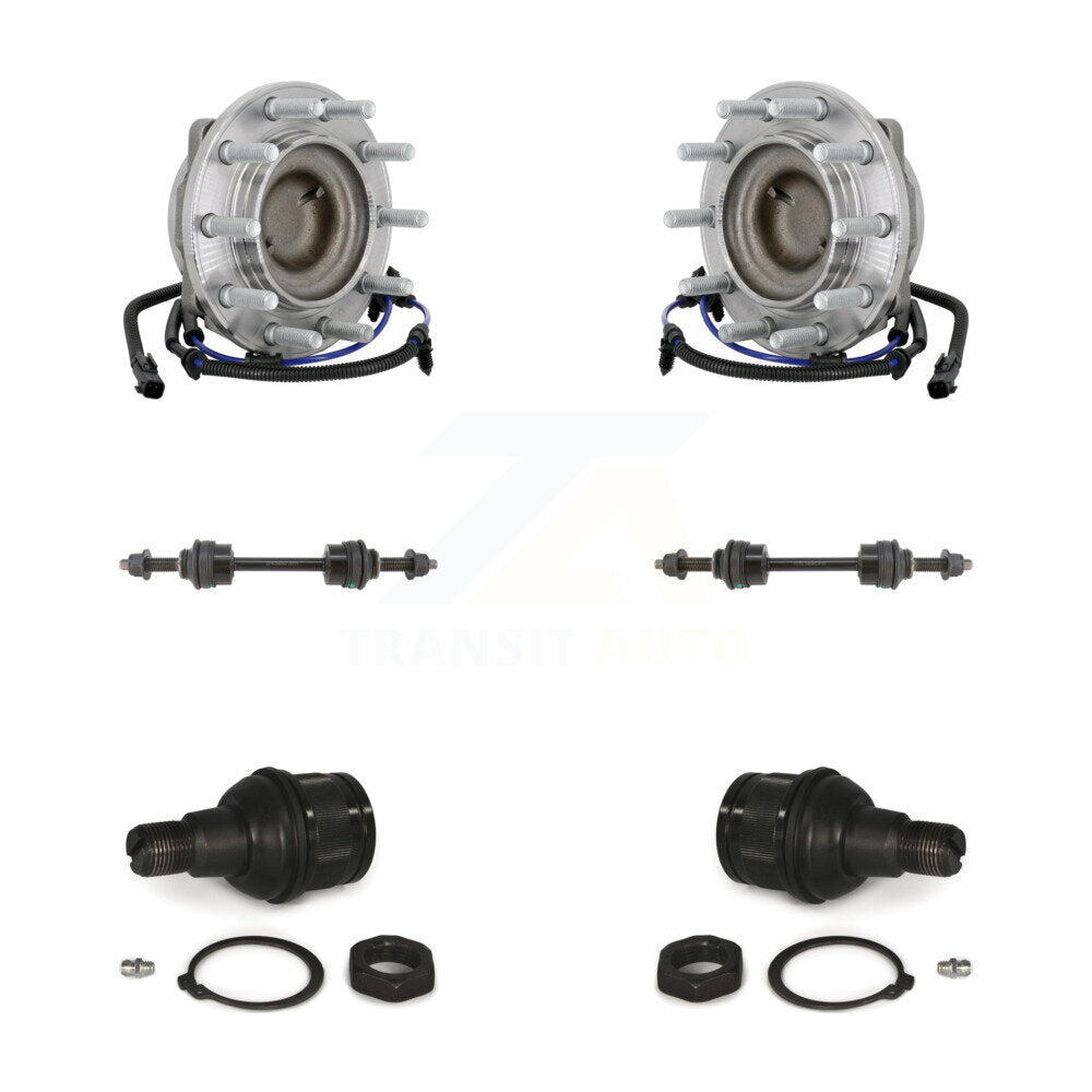 Transit Auto K77-102472 Wheel Bearing and Hub Assembly for 2017-2019 Ford F-450 Super Duty - Front product image