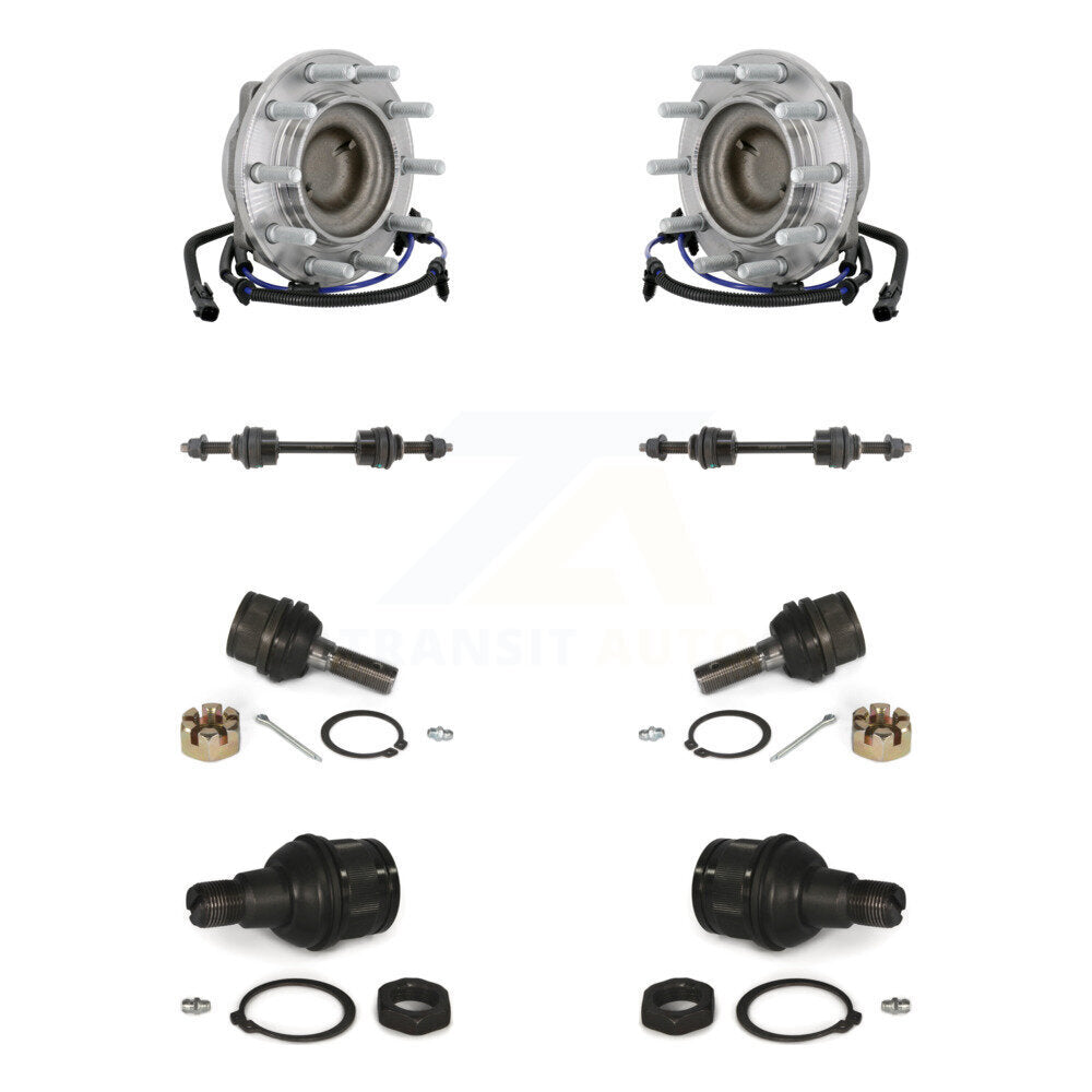 Transit Auto K77-102477 Wheel Bearing and Hub Assembly for 2017-2019 Ford F-450 Super Duty - Front product image