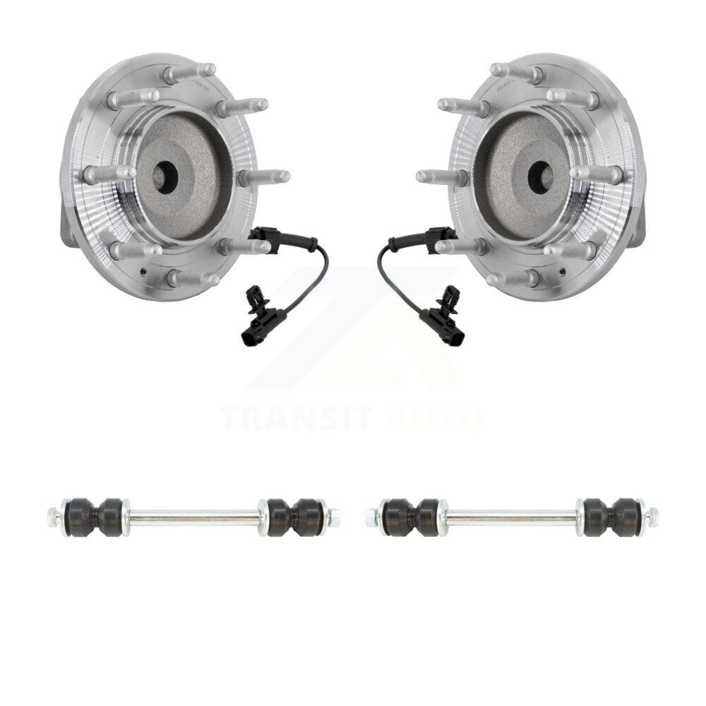 Transit Auto K77-102500 Wheel Bearing and Hub Assembly for 2011-2019 Chevrolet Silverado 2500 HD, Chevrolet Silverado 3500 HD, Chevrolet Suburban 2500 & more - Front product image