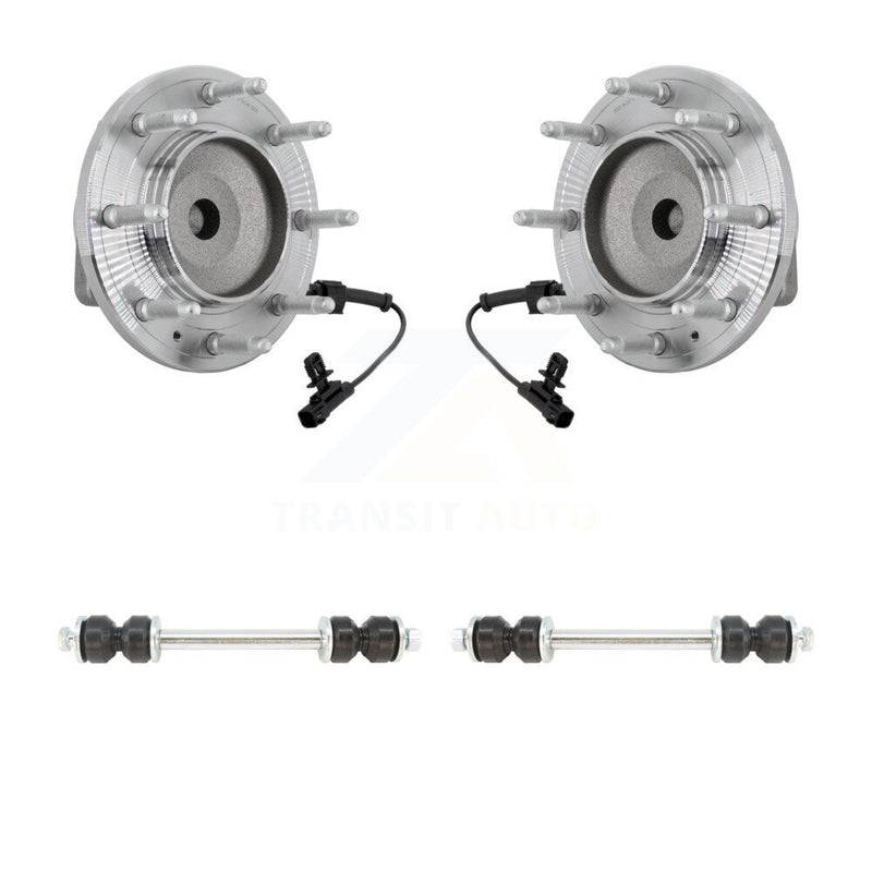 Transit Auto K77-102500 Wheel Bearing and Hub Assembly for 2011-2019 Chevrolet Silverado 2500 HD, Chevrolet Silverado 3500 HD, Chevrolet Suburban 2500 & more - Front product image