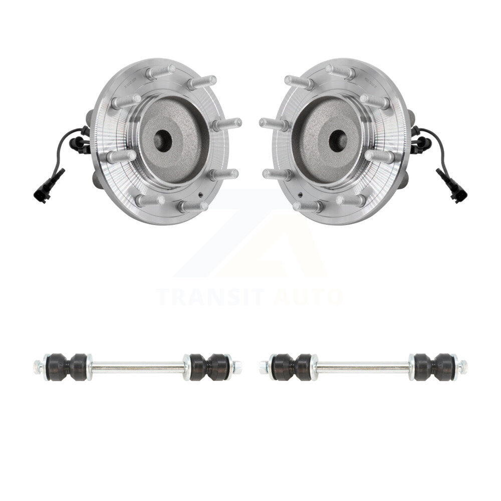 Transit Auto K77-102501 Wheel Bearing and Hub Assembly for 2011-2019 Chevrolet Silverado 3500 HD, GMC Sierra 3500 HD - Front product image