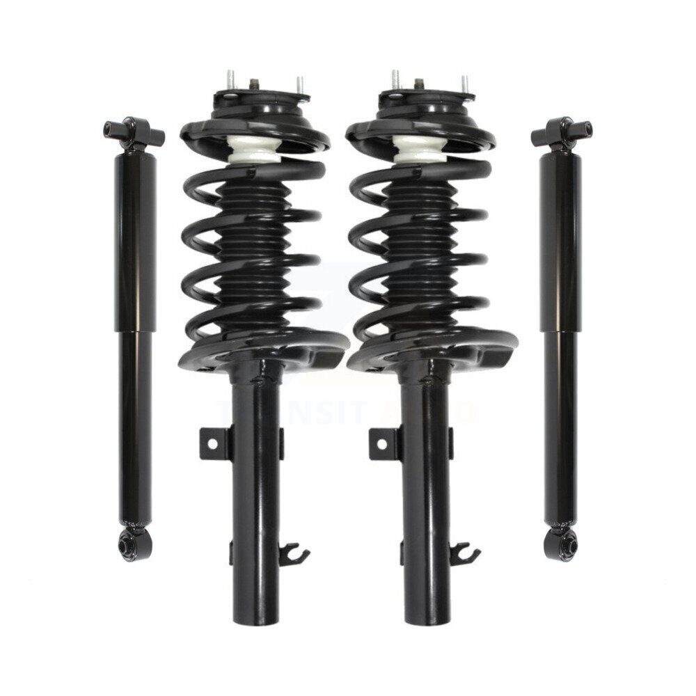Transit Auto K78M-100237 Suspension Strut and Coil Spring Assembly for 2006-2007 Ford Focus - Front and Rear product image