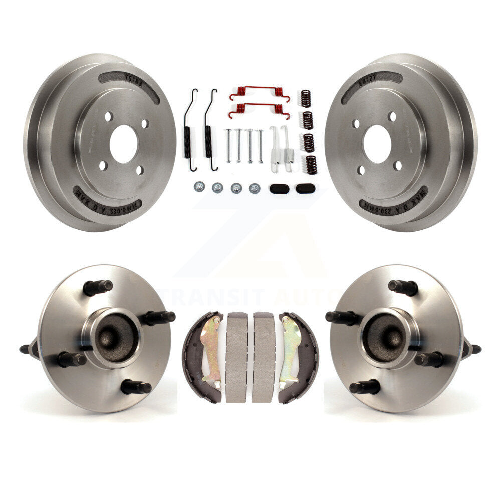 Transit Auto K7D-100226 Wheel Bearing and Hub Assembly for 2009-2010 Chevrolet Cobalt, Pontiac G5 - Rear product image