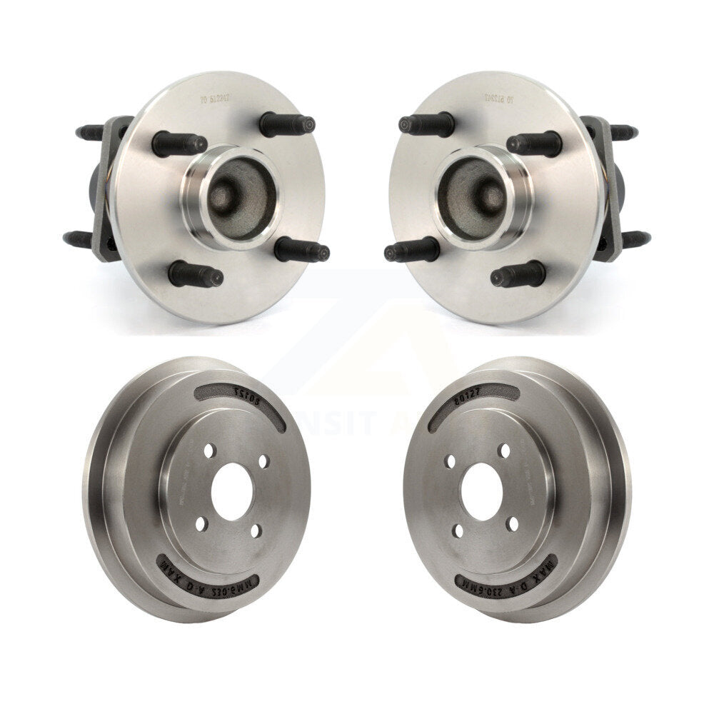 Transit Auto K7D-100390 Wheel Bearing and Hub Assembly for 2009-2010 Chevrolet Cobalt, Pontiac G5 - Rear product image