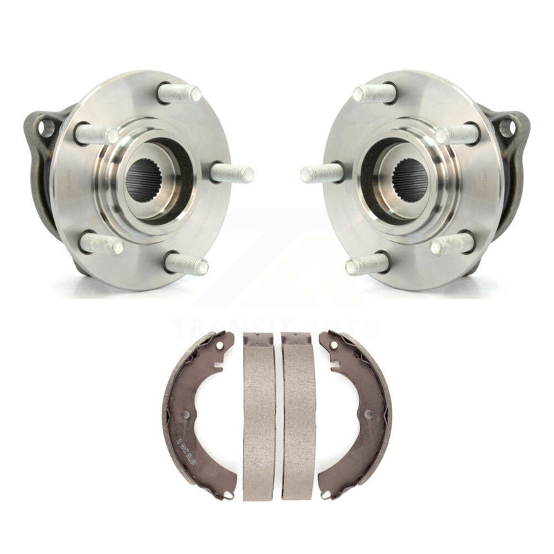 Transit Auto K7D-100734 Wheel Bearing and Hub Assembly for 2008-2011 Mitsubishi Lancer - Rear product image