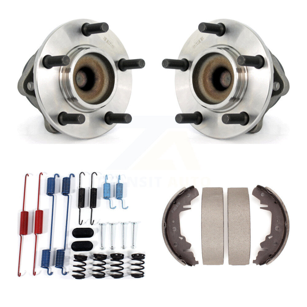 Transit Auto K7D-100962 Wheel Bearing and Hub Assembly for 2001-2007 Dodge Grand Caravan, Chrysler Town & Country, Chrysler Voyager & more - Rear product image