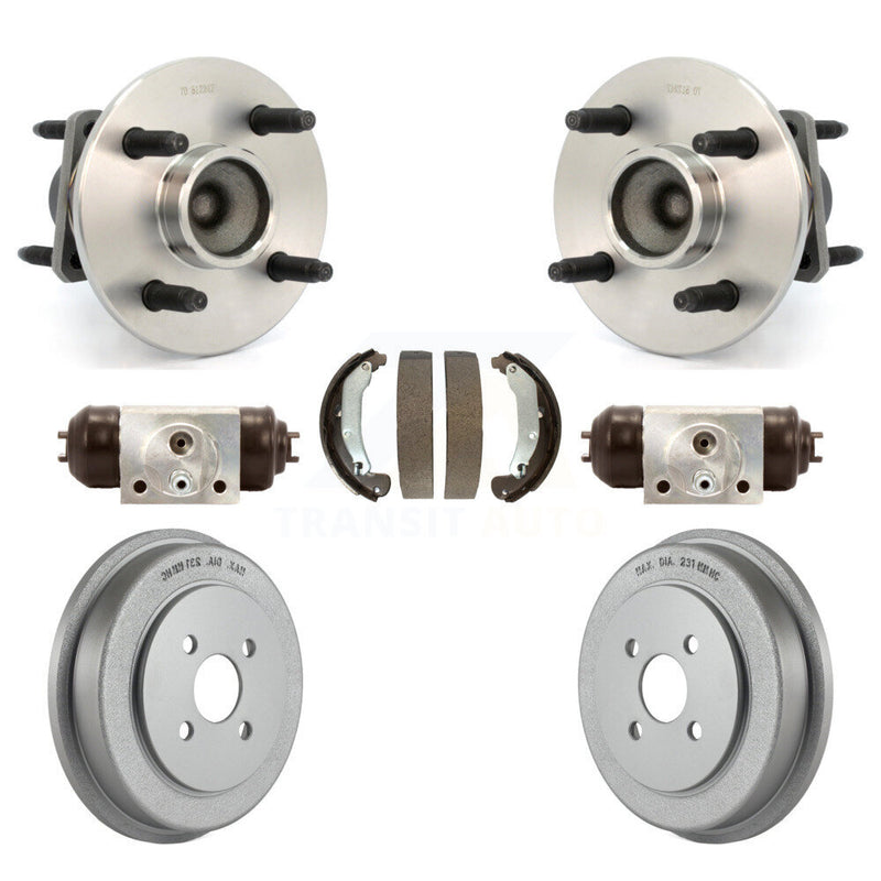 Transit Auto K7D-101280 Wheel Bearing and Hub Assembly for 2004-2008 Chevrolet Cobalt, Pontiac G5, Pontiac Pursuit & more - Rear product image