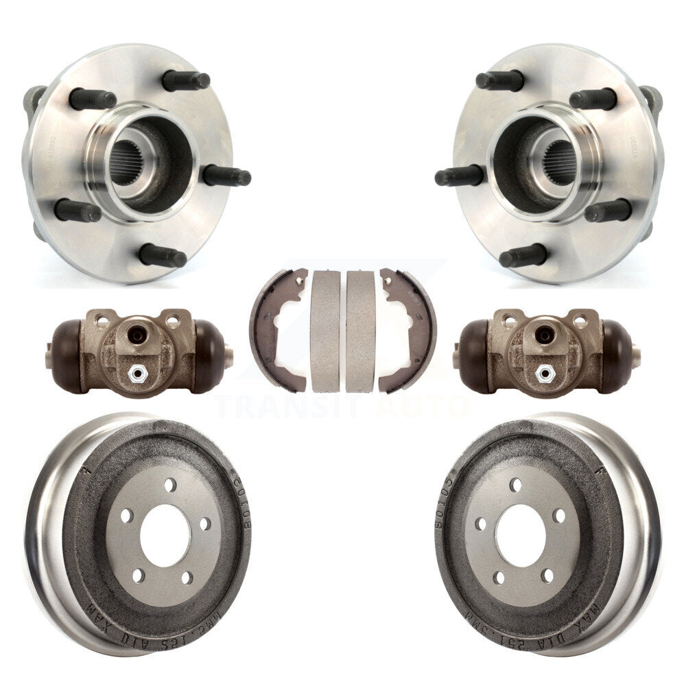 Transit Auto K7D-101431 Wheel Bearing and Hub Assembly for 2003-2007 Pontiac Torrent, Chevrolet Equinox, Saturn Vue - Rear product image