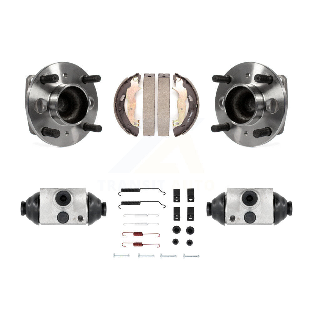 Transit Auto K7D-101583 Wheel Bearing and Hub Assembly for 2011-2019 Ford Fiesta - Rear product image