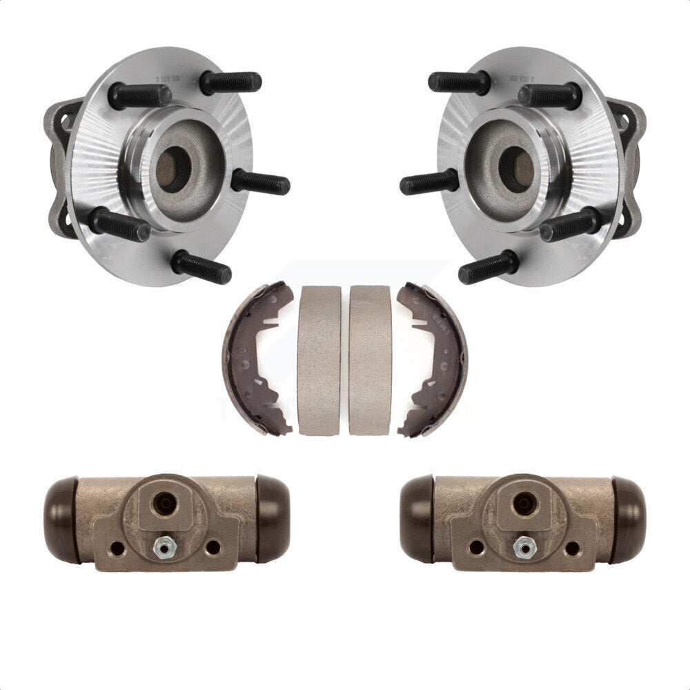 Transit Auto K7D-101655 Wheel Bearing and Hub Assembly for 2001-2007 Dodge Grand Caravan, Chrysler Town & Country, Chrysler Voyager & more - Rear product image